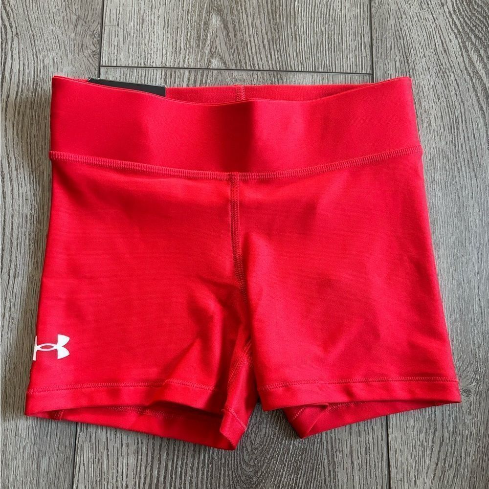 Under armour compression mid rise shorts